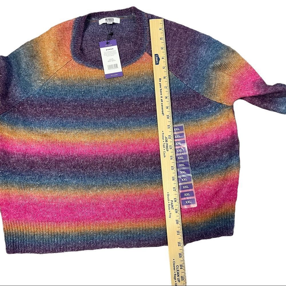 BB Dakota by Steve Madden Ombre Sweater  Pink  Women's Sz  XXL NWT MSPR $89 - Picture 9 of 10